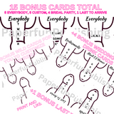 Penis Drink If Bachelorette Girls Night Out Bridal Shower Game Instant Download