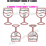 Wine Party Game Wine Party Ideas Wine Tasting Party If Custom Game Bridal Shower Game Girl Night Different Bridal Game Fun Different Instant