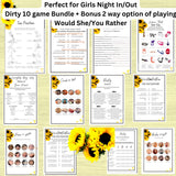 Girls Night Game Bundle, Dirty Girls Night Party Game Printable, Name That Sex Toy Cock or Not, Ladies Night Dirty Games Instant Download