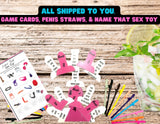SHIPPED to you Girls Night Game, Name That Toy, Adult Party Game, Bachelorette Party Game, Dirty Bridal Shower, Dirty Adult Games